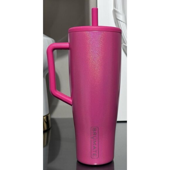 LIMITED EDITION Brumate 40oz Era, PINK GLITTER - Picture 2 of 4